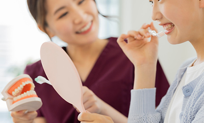 歯磨き指導