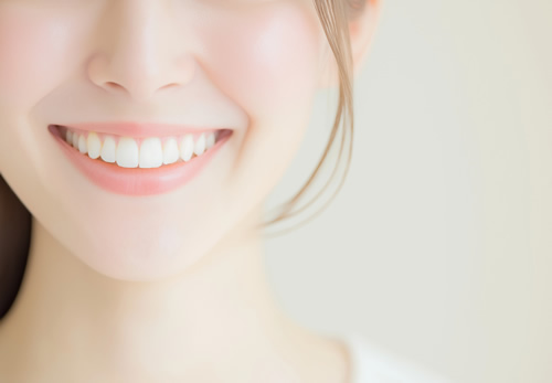 女性歯並び
